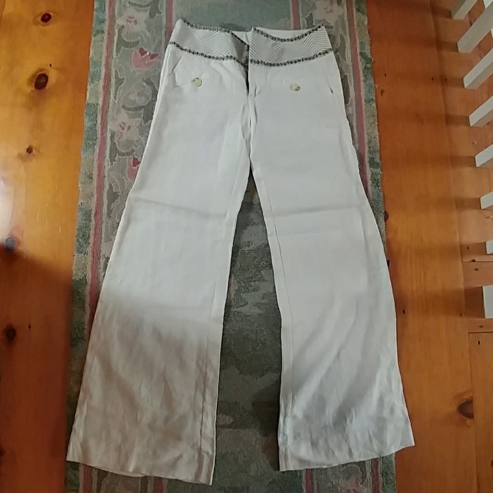 Fit and Flare Linen Pants!